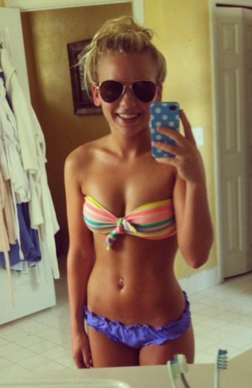 Hot college coeds take selfies of their amazing bodies at home #60710771