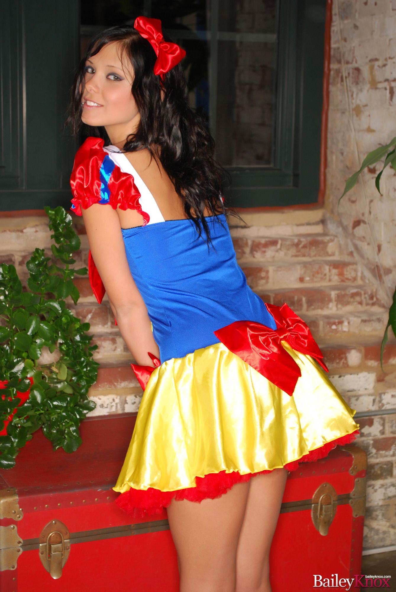 Pictures of teen hottie Bailey Knox dressed as a sexy snow white #53401816