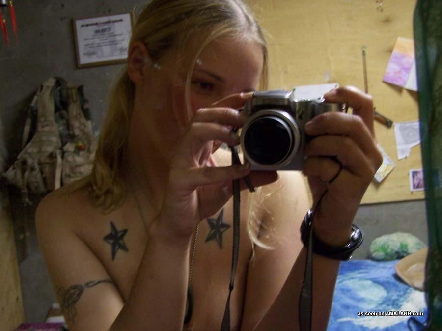 Pictures of a sexy badass gun toting blonde girlfriend #60661995