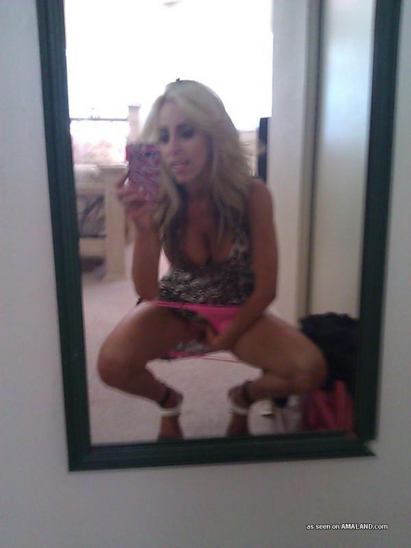Hot blonde GF with a pierced pussy masturbates on cam #60488534