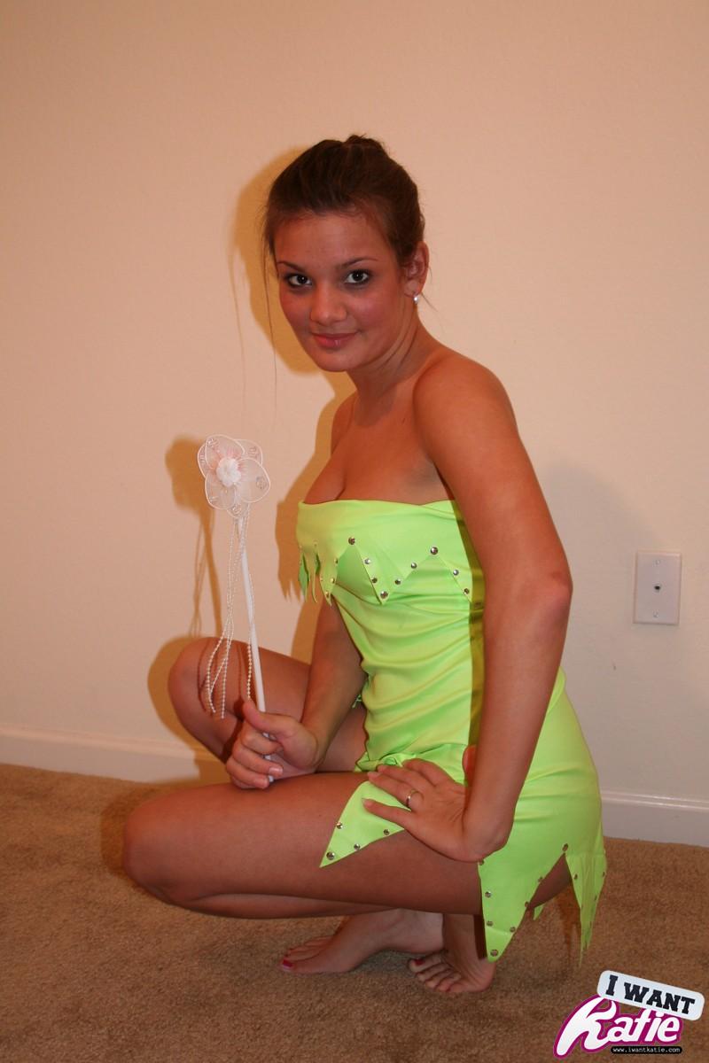 Katie dresses up as a sexy fairy and wishes you a very happy Halloween #58048647