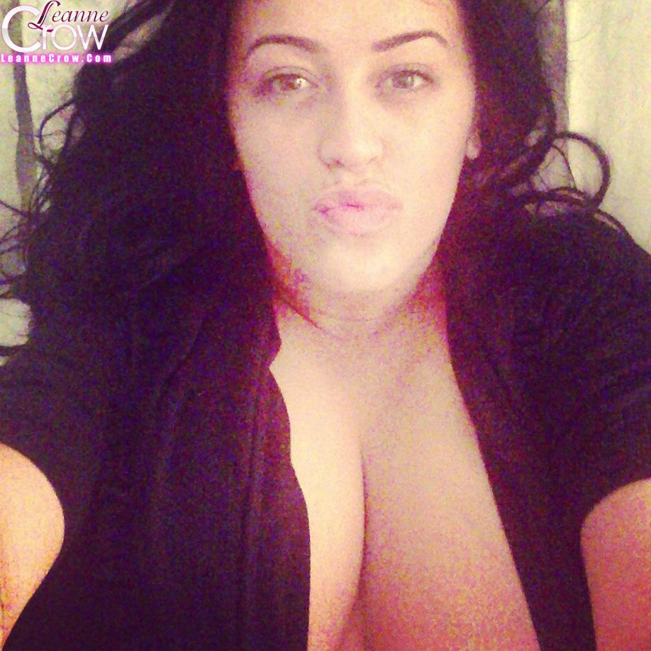 Leanne Crow shares some selfies of her enormous jugs #58873245