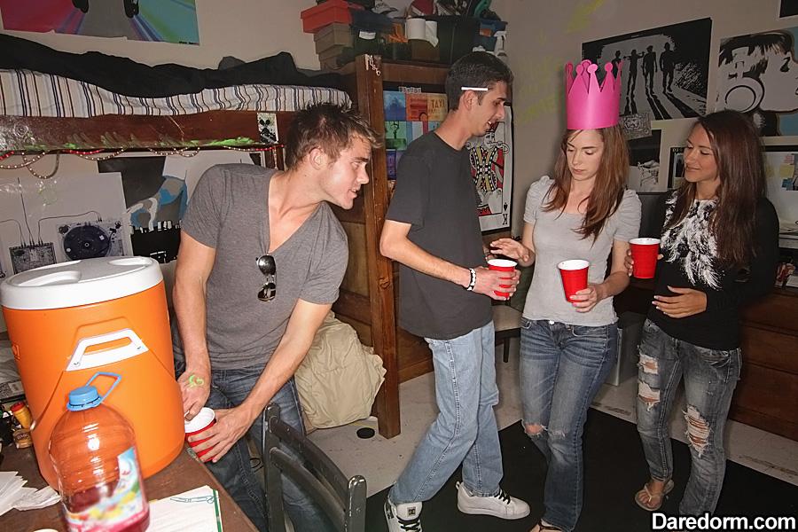 Horny college girls put out at a party #60335321