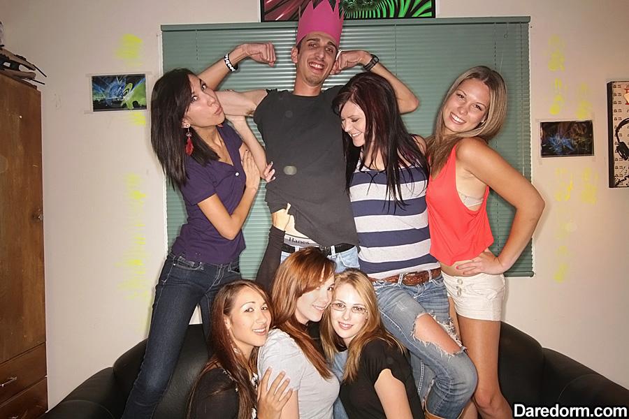Horny college girls put out at a party #60335346