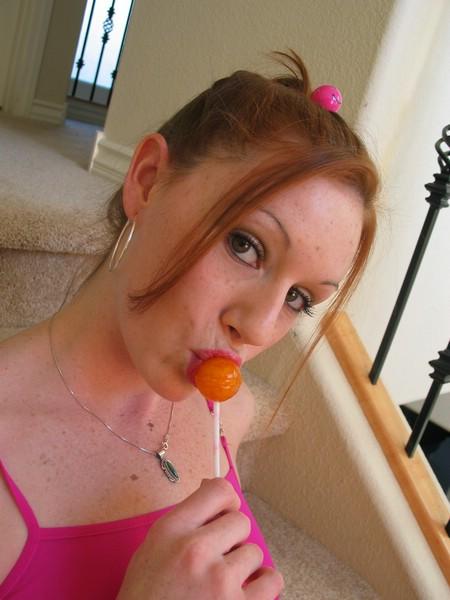 Pictures of Honey's Buns sucking on a lollipop #54820139