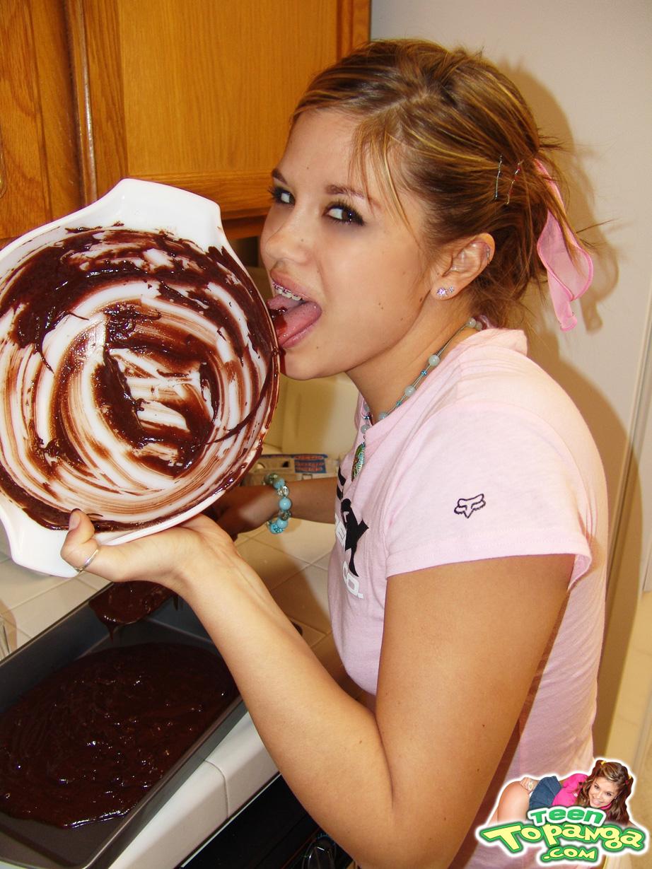 Teen topanga makes a mess in the kitchen #60082417