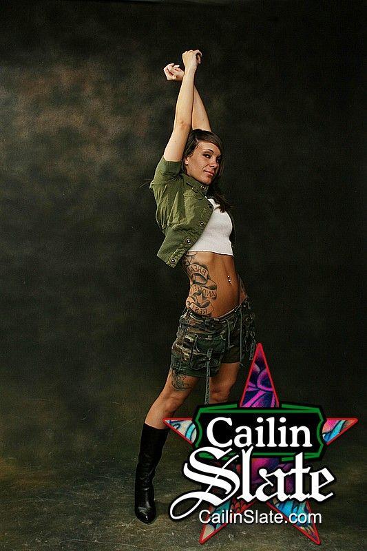 Bilder von teen cailin slate gekleidet wie ein heißer Rocker
 #53597851