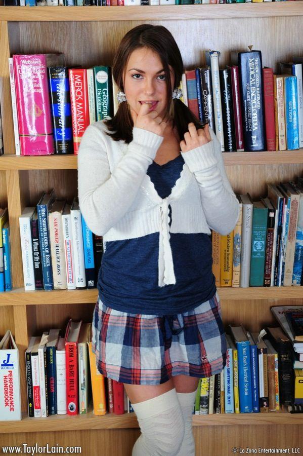 Pictures of Taylor Lain being a naughty schoolgirl #60067509