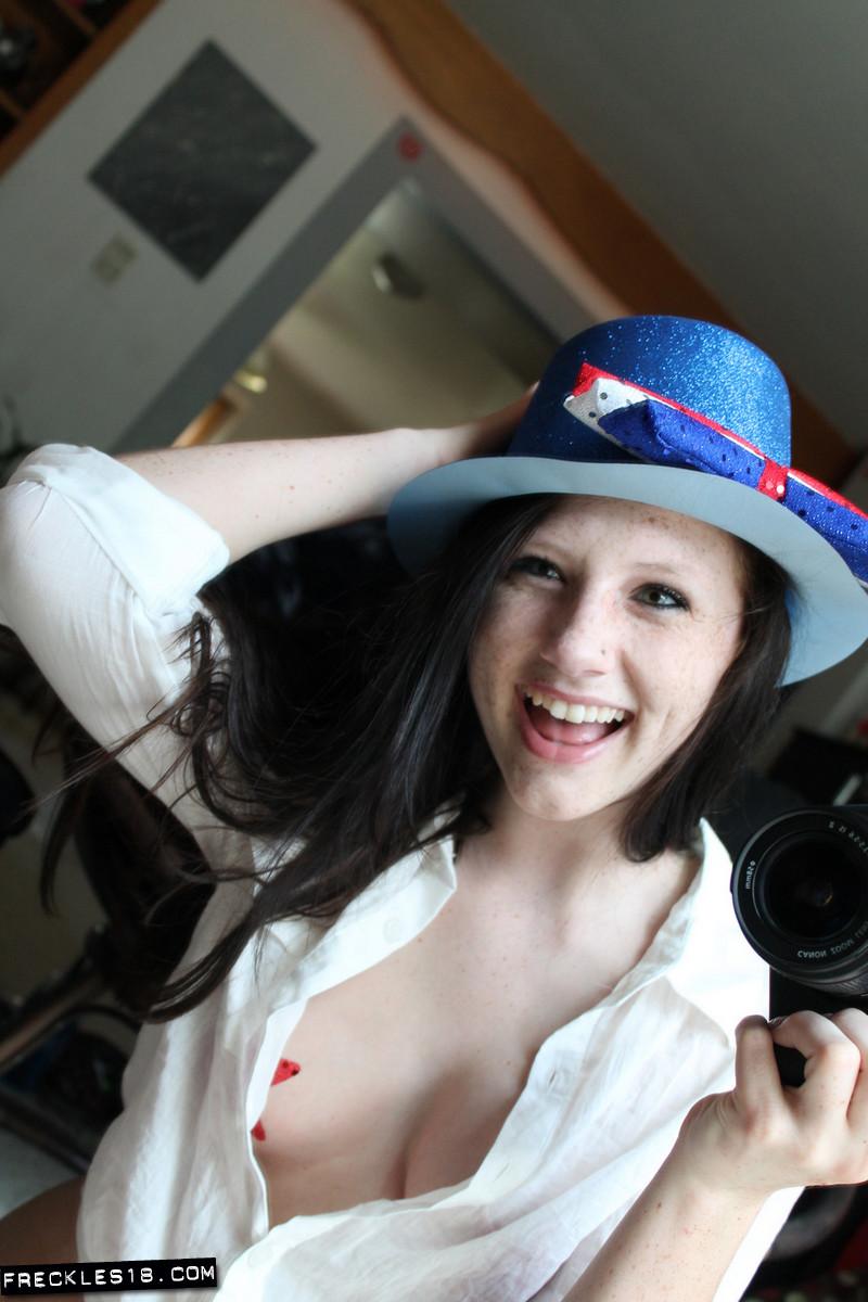 Freckles 18 throws a private 4th of July party and you're invited #54414479