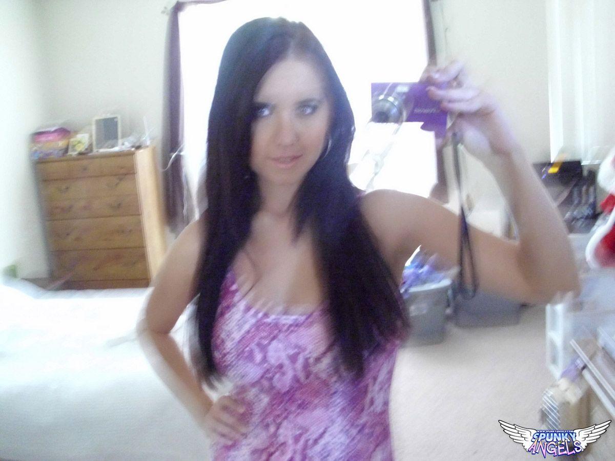 Pictures of teen cutie Chrissy Marie taking hot pics of herself #53808211