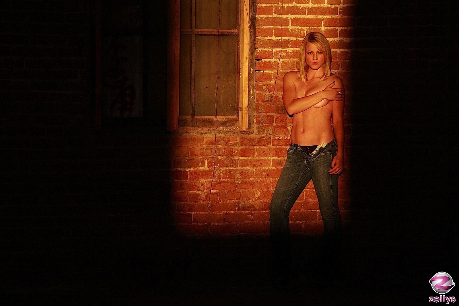 Pictures of blonde girl Paige teasing in the shadows #59811888