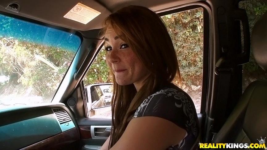 Redhead teen Ginger Elle gets taken to a motel for a hot fuck #59978963