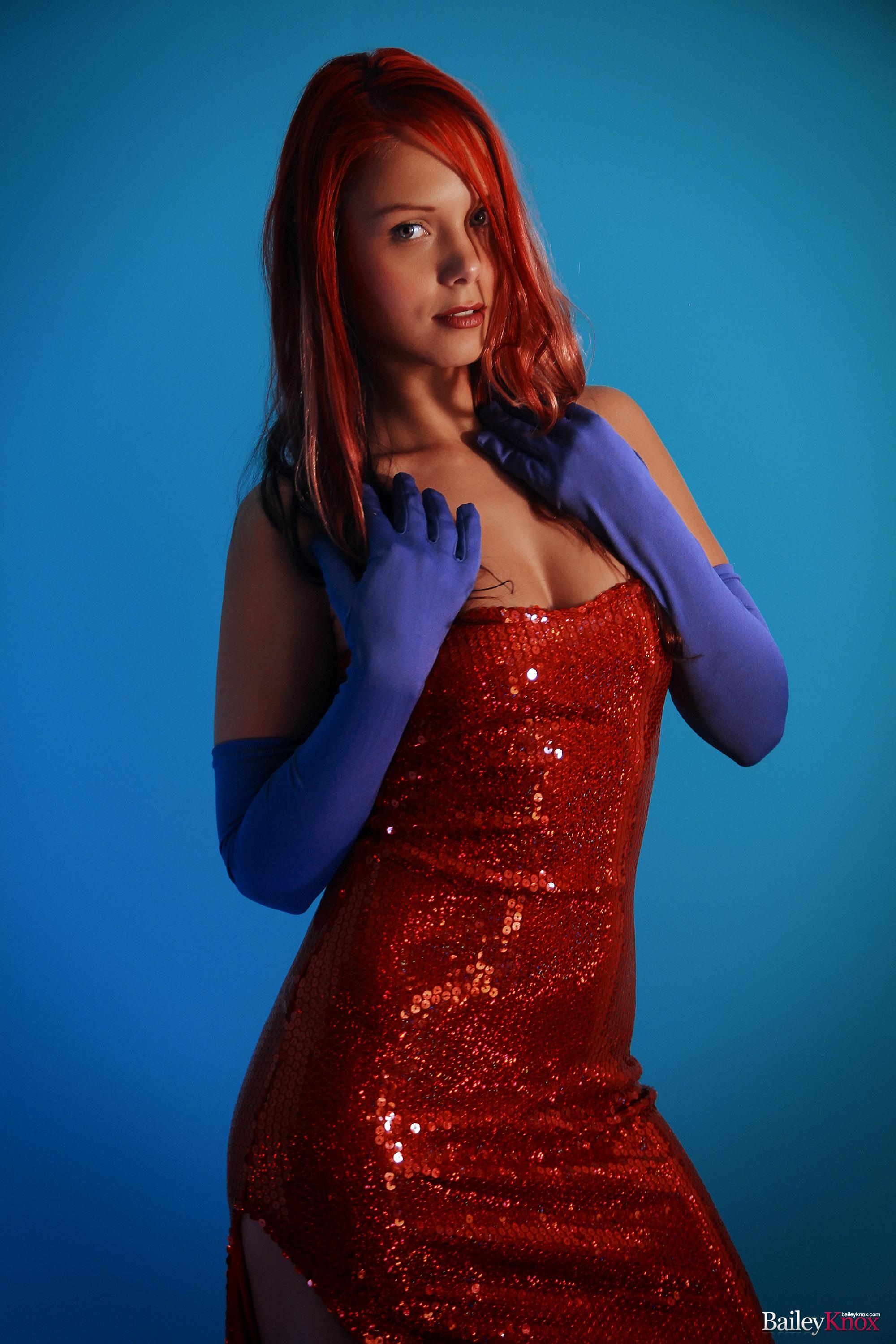 Bailey Knox dà qualche cosplay sexy come Jessica Rabbit
 #53397455