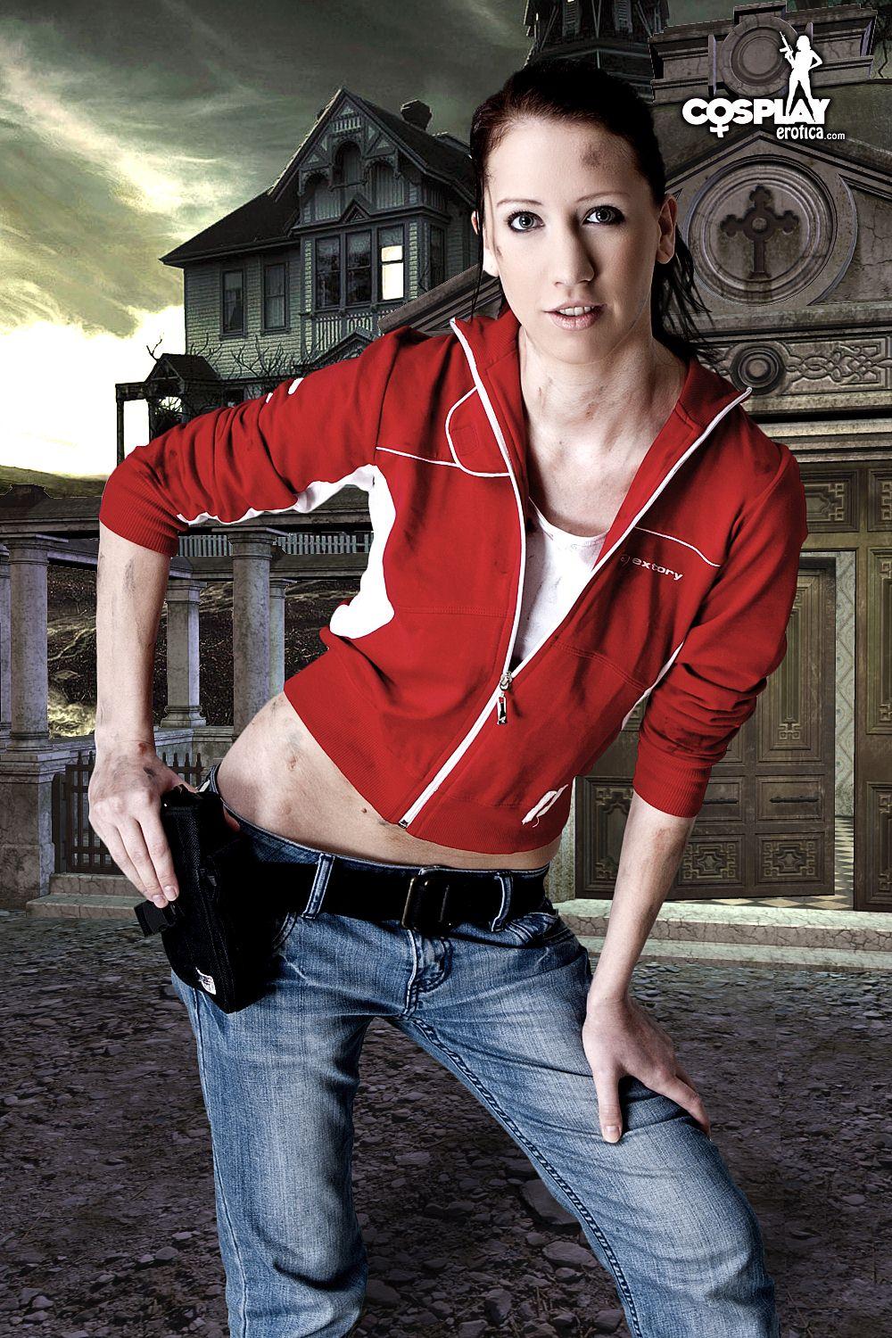 Cosplayer sexy valery se viste de un personaje de left 4 dead
 #60296089
