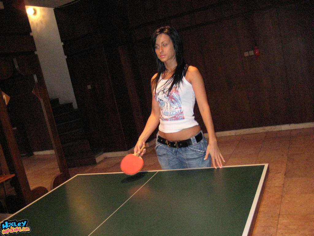 Pictures Of Hailey Hardcore Playing A Game Of Strip Ping Pong