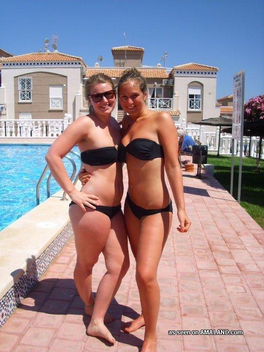Selection of amateur naughty GFs posing in their bikinis #60657857