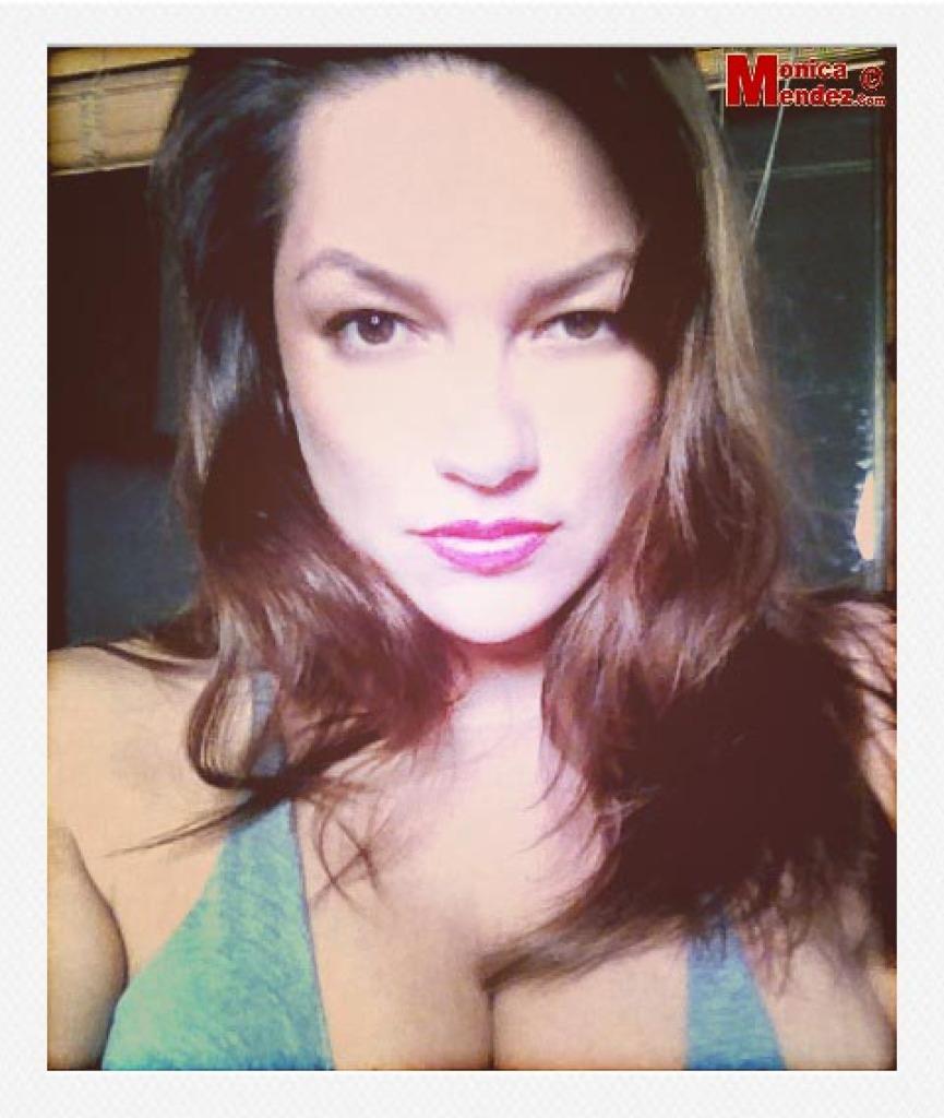 Busty hottie Monica Mendez takes selfies of her enormous jugs #59614520