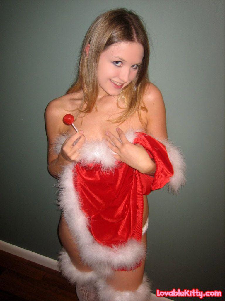 Pictures of Lovable Kitty giving you her body for xmas #58762693