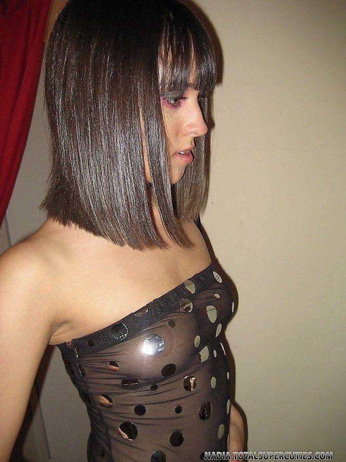 Pictures of Nadia getting ready for a sexy night on the town #61925805