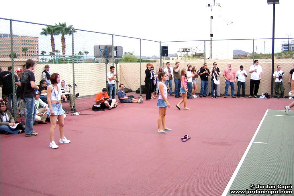 Jordan And Her Friends Get Naughty On The Tennis Court