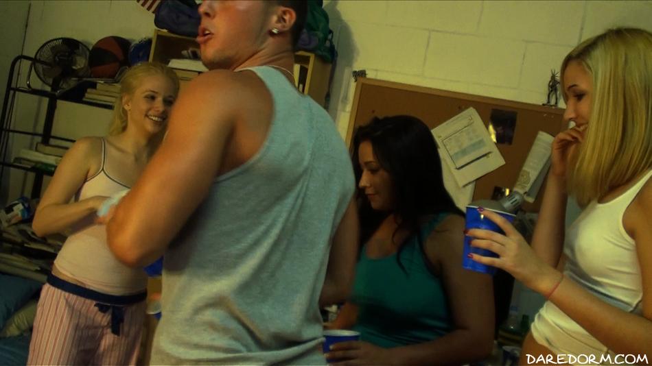 Horny college girls get their fuck on in the dorm #60333399