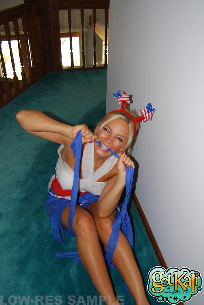 Pictures of teen model Got Kali having a wild 4th of July #54569410