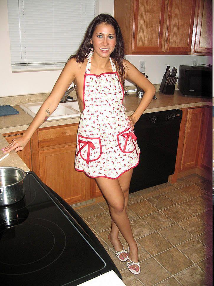 Pictures of Pretty Marie getting dirty in the kitchen #59836621
