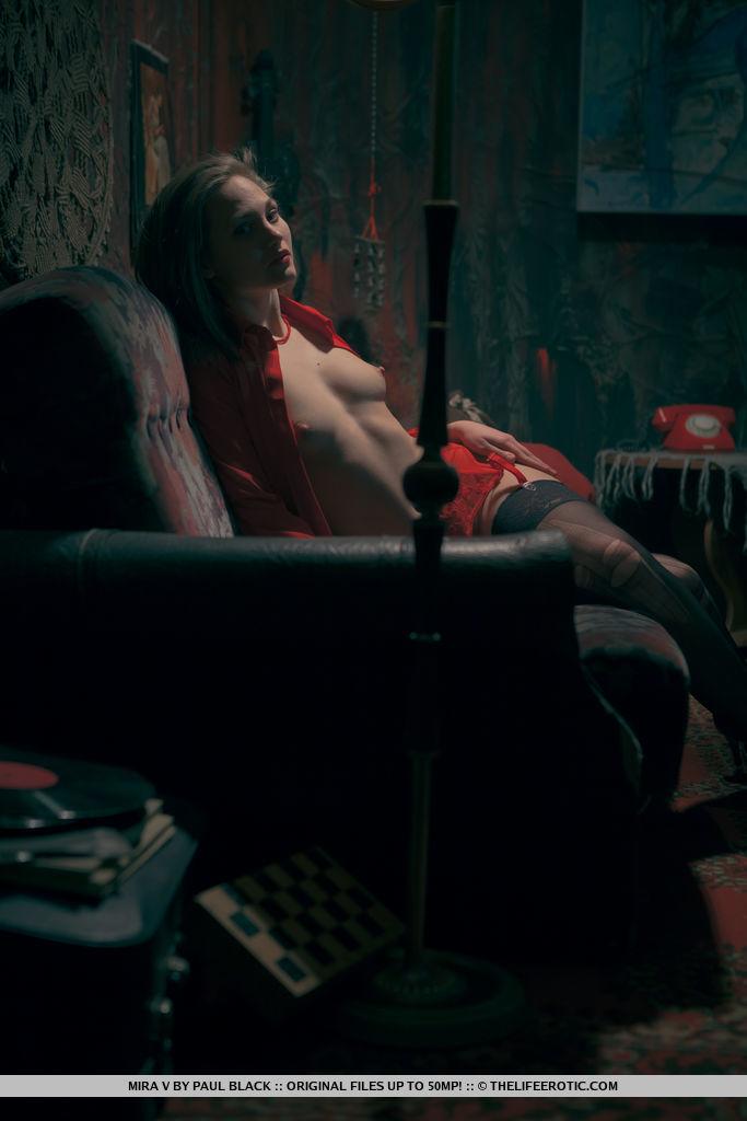 Mira D masturbates while talking on the phone in "The Call" #59570544