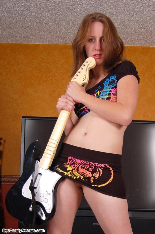 Hot redhead teen Laura wants to be a Rock Star #54390920