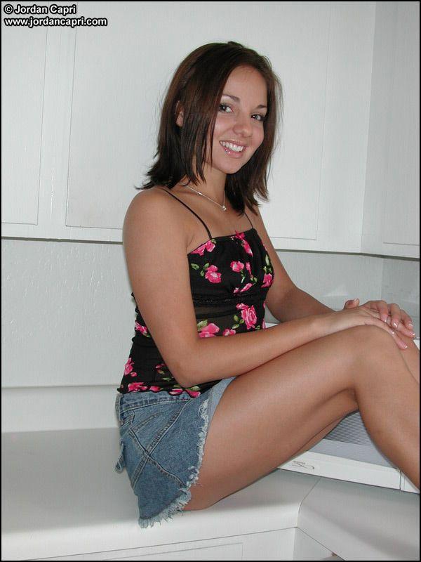 Pictures of teen hottie Jordan Capri flashing her boobies for you #55590844
