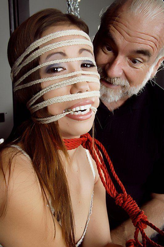 Pictures of Isis Lee tied up and molested by an old guy #54943134