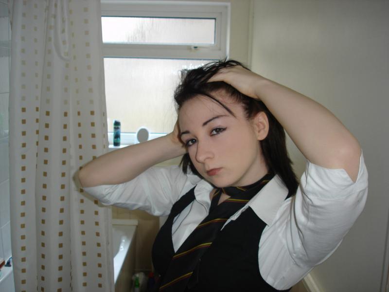 Sexy alternative gf zur Schau stellt ihre feinen Brüste und heißen Arsch
 #60636269
