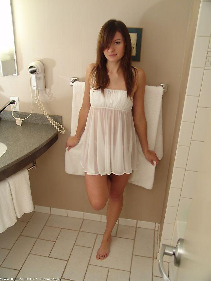 Pictures of Josie Model being naughty in the bathroom #55675453