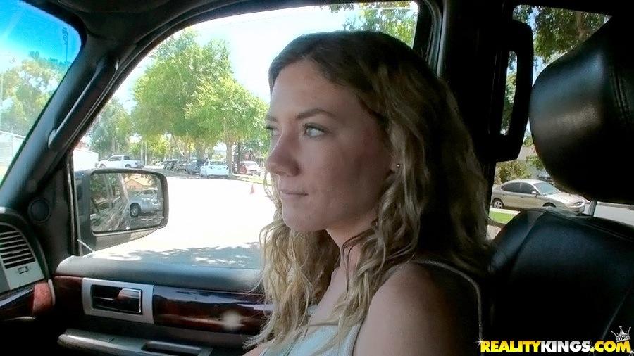 Amateur teen Alison Faye gets picked up in public and fucked hard #53022435