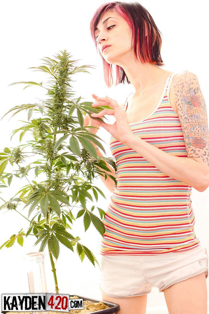 彼女の植物に世話をするKAYDEN 420の写真
 #58164658