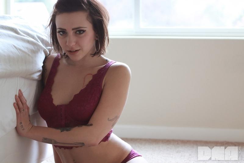 Alt teen Adora teases in her sexy panties #52902556