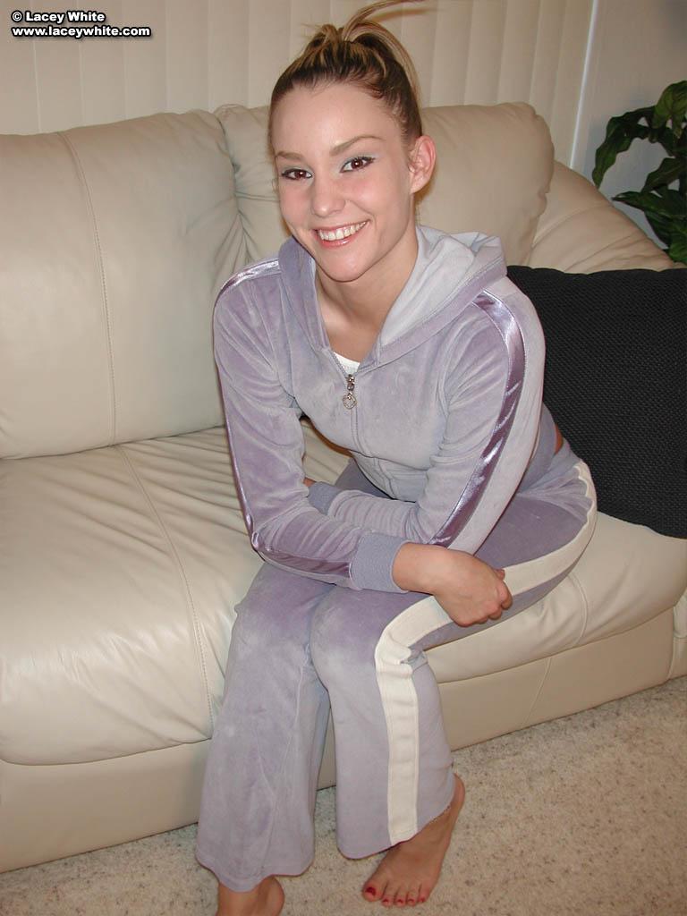 Pics of Lacey White waiting for you on the couch #58800363