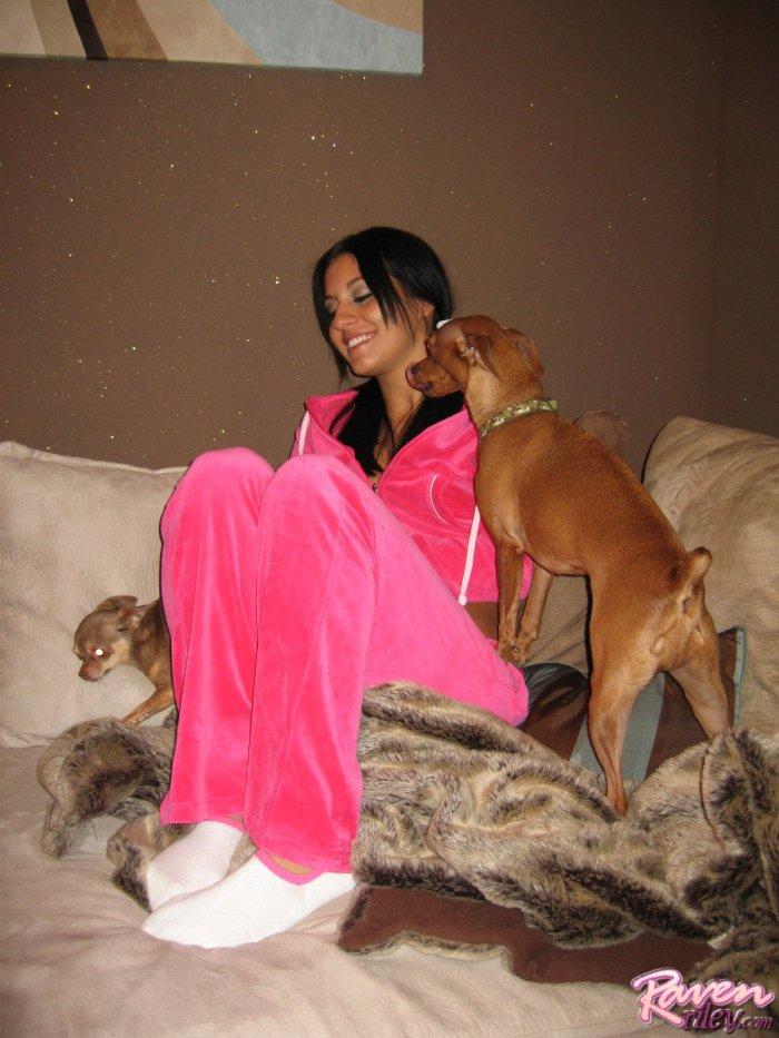 Pictures of Raven Riley playing with her pussy #59855931