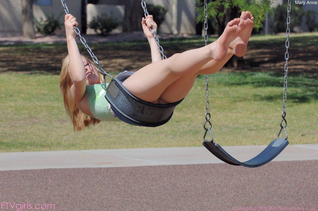 Pictures of Mary showing her pussy at a park #60446591