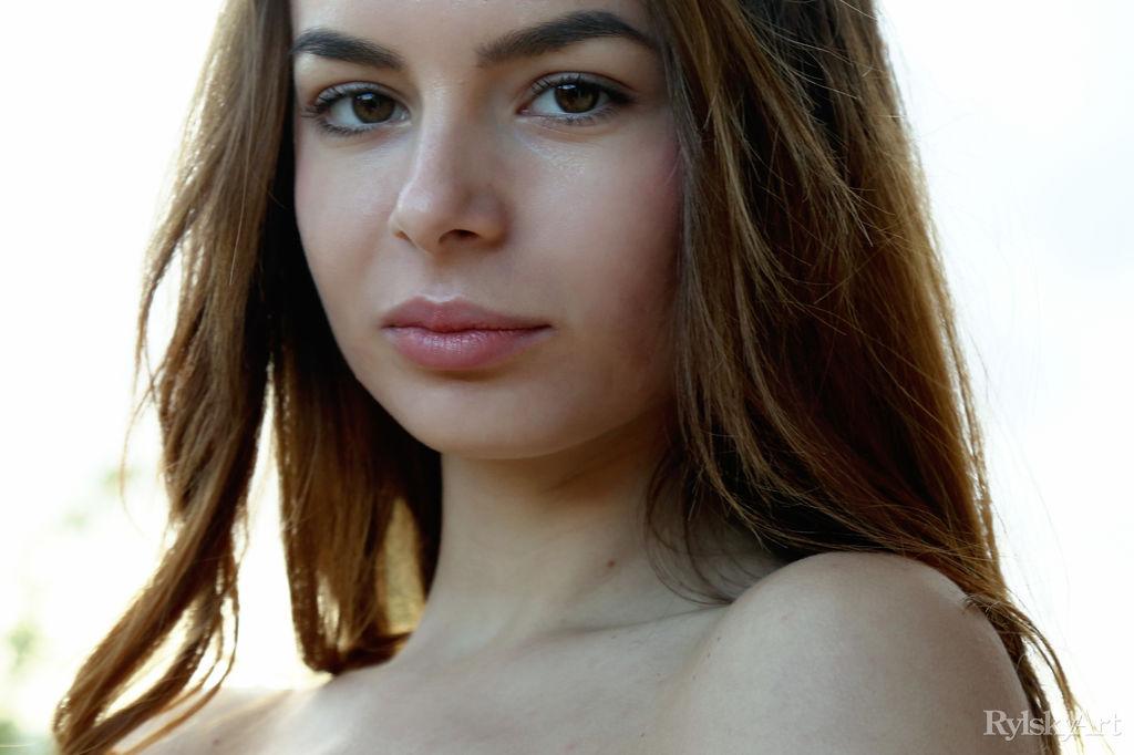Brunette teen Debora Alta shows you her hot naked body in "Tropicoco" #54001422