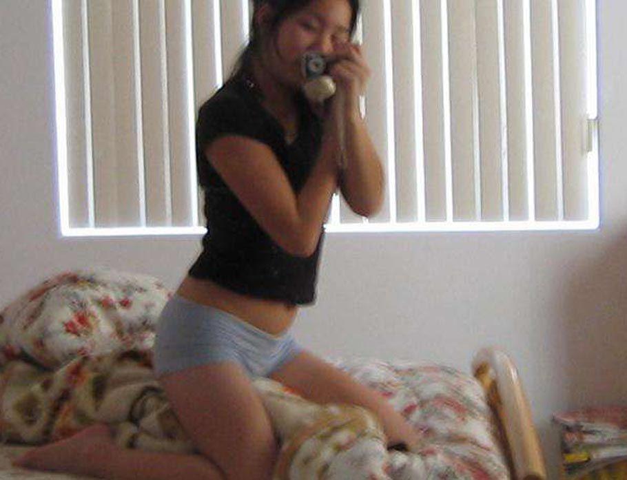 Pictures of a hot gf taking pics of herself on the phone #60923161