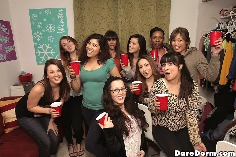 Horny college girls put out at a party #60335566