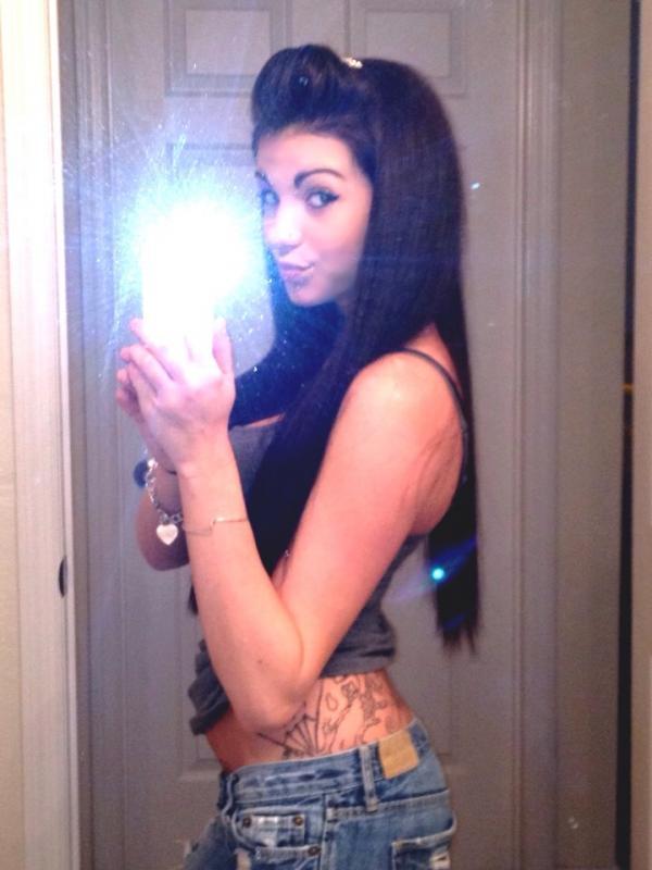 Hot tattooed GF shows off her sexy body in underwear #60249880