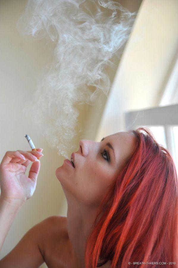 Pictures of Ariel smoking a cigarette in the nude #53283476