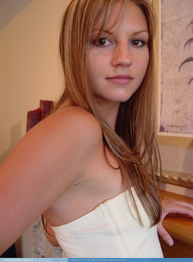 Pictures of teen Josie Model exposing her perky tits #55698214