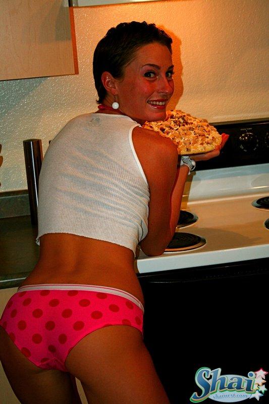 Pictures of Shai West getting kinky in the kitchen #59957754