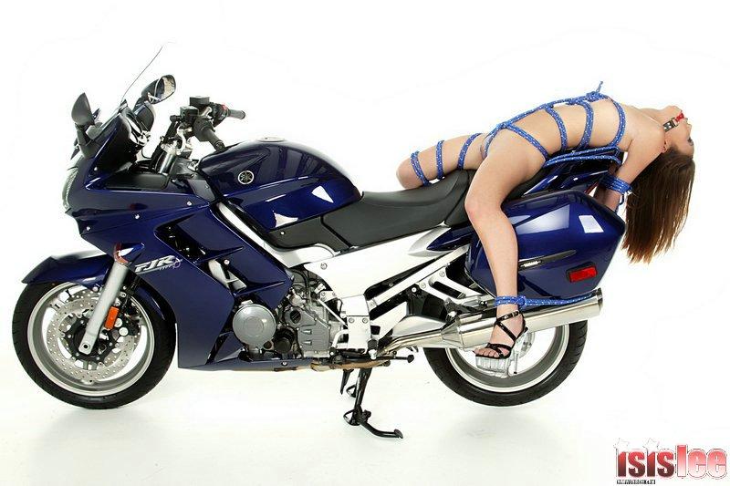 Pictures of Isis Lee tied up with a motorcycle #54956409