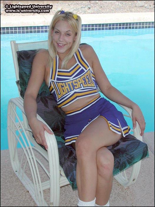 Pictures of a cheerleader getting her panties all wet #60577563
