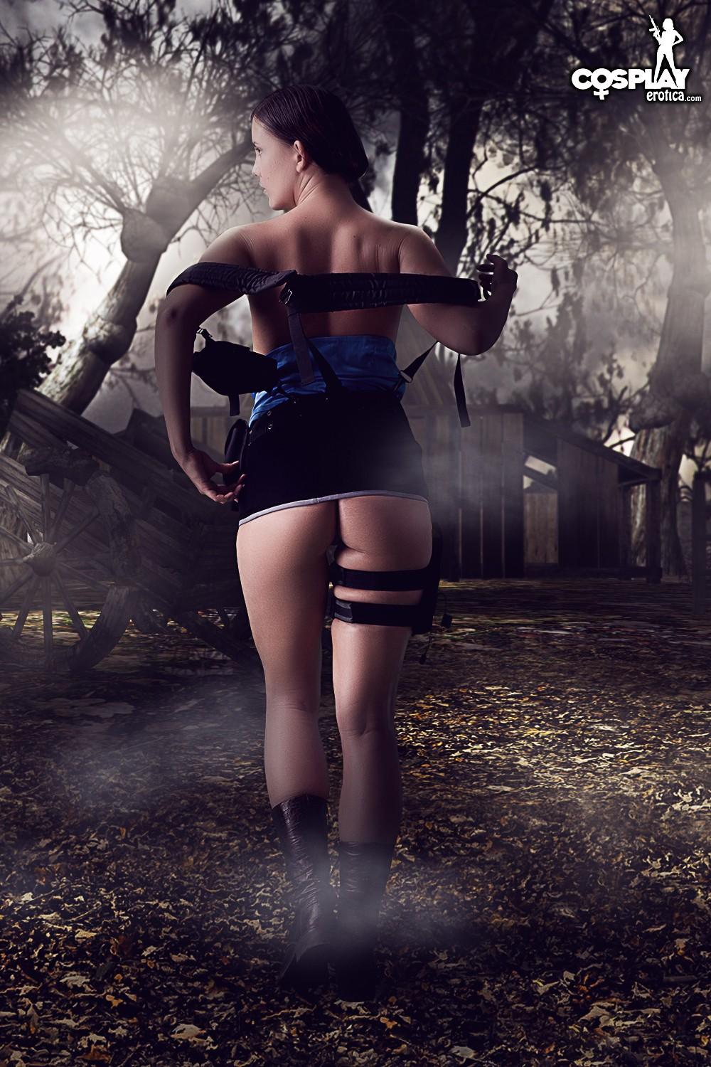 Sexy cosplay girl Gogo is kicking ass in a foggy swamp #54559923