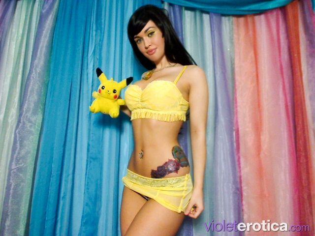 Pictures of teen Violet Erotica giving some pokemon love #60152071